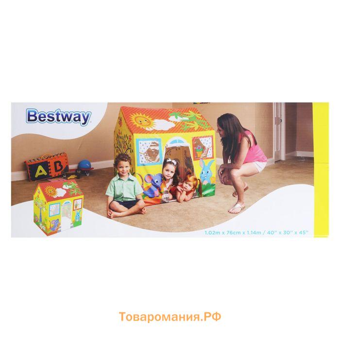 Игровой домик-палатка Bestway, 102×76×114 см, от 2-6 лет, 52007