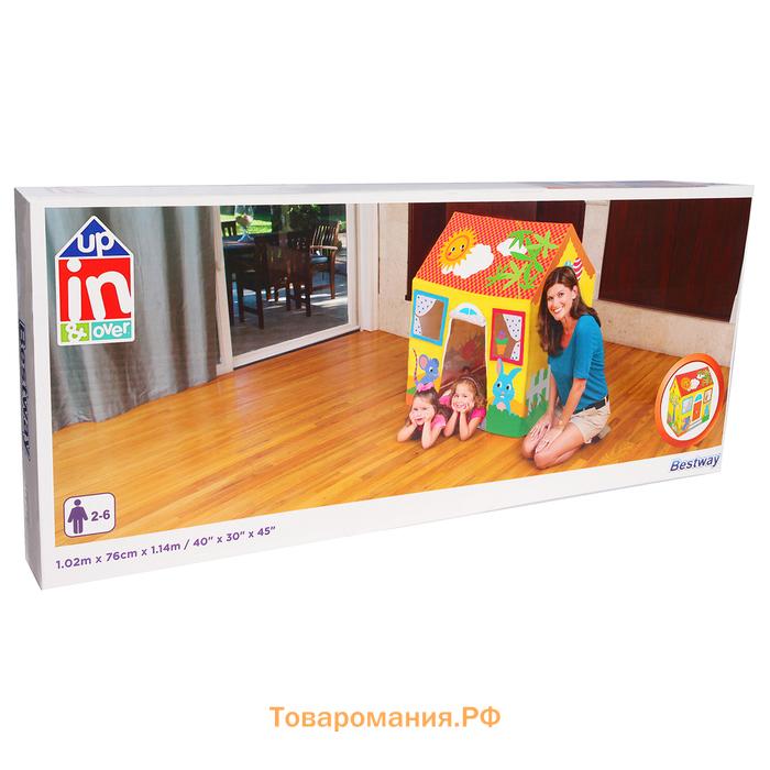 Игровой домик-палатка Bestway, 102×76×114 см, от 2-6 лет, 52007