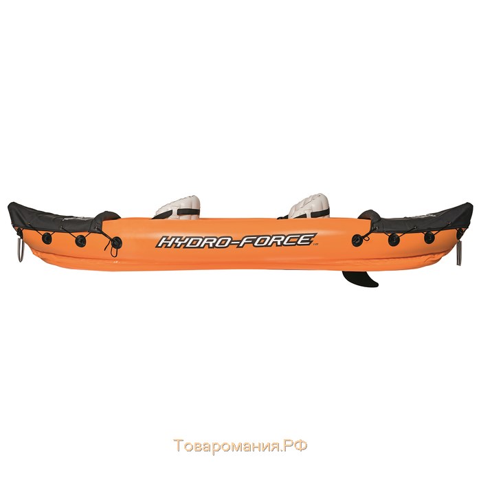 Байдарка Bestway Lite-Rapid X2 Kayak, двухместная, вёсла 218 см, до 160 кг, 321×100×48 см, 65077