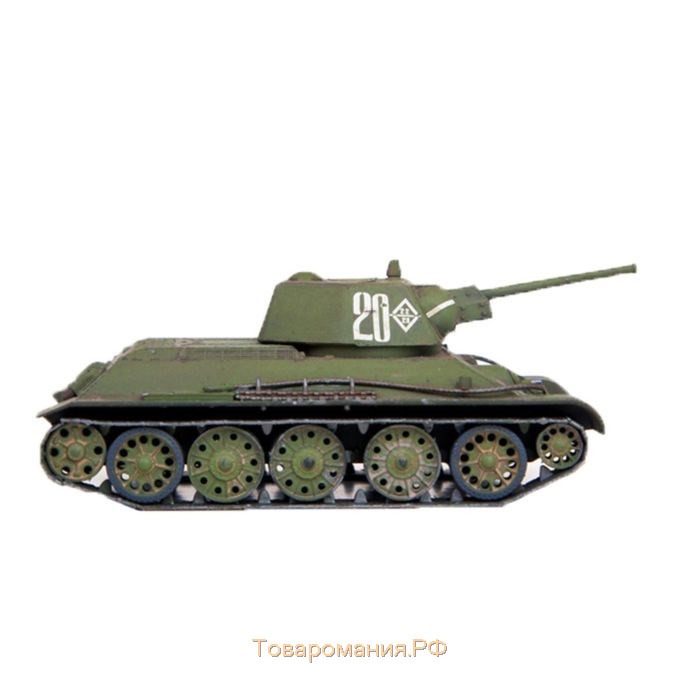 Сборная модель-танк «Великие противостояния: Т-34/76 против Пантеры» Звезда, 1/72, (5202)