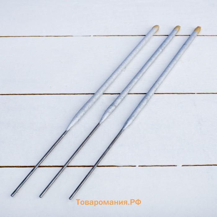 Бенгальские огни, 30 см, 3 штуки, «Новогодние», 50 сек