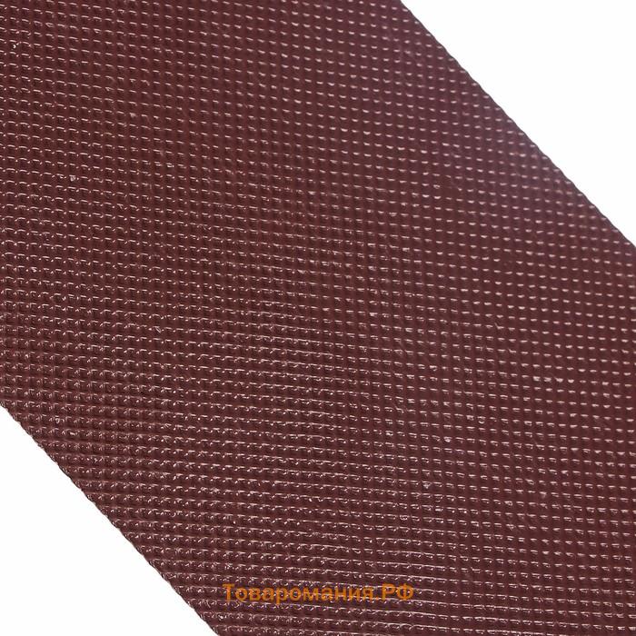 Лента бордюрная, 10 см×10 м, толщина 1.2 мм, пластиковая, коричневая, Greengo