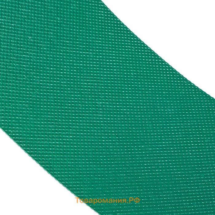 Лента бордюрная, 10 см×10 м, толщина 1.2 мм, пластиковая, зелёная, Greengo