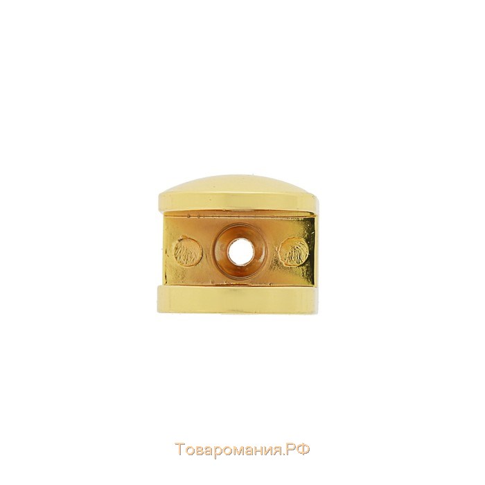 Полкодержатель P110GP, 22х23х20 мм, 4 шт в наборе, цвет золото