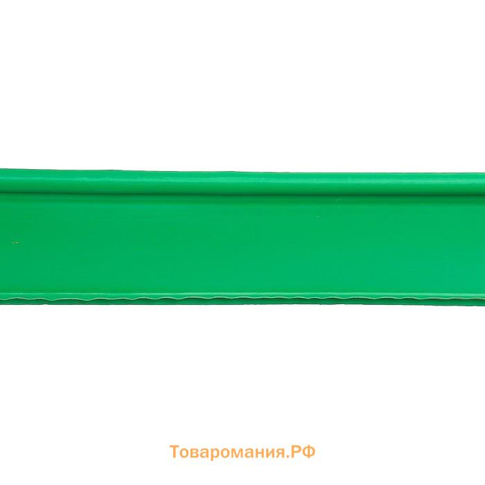 Лента бордюрная, 11 см×10 м, толщина 1 мм, пластиковая, коричневая, KANTA
