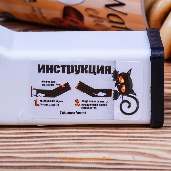 Мышеловка, 15×4×4 см, пластик