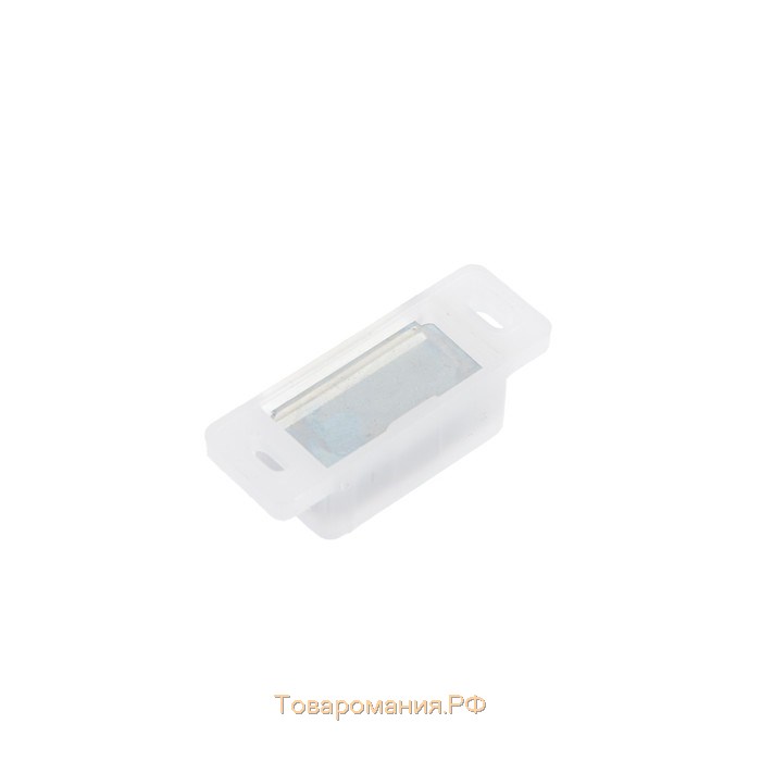 Магнит мебельный M001P, 41х13,  маленький, прозрачный