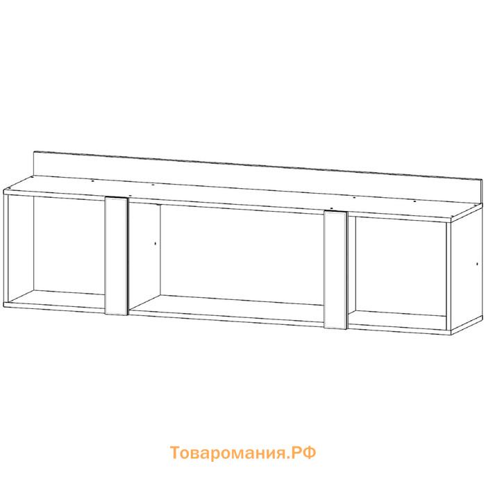 Полка Ривьера 329х1601х480 Анкор Светлый