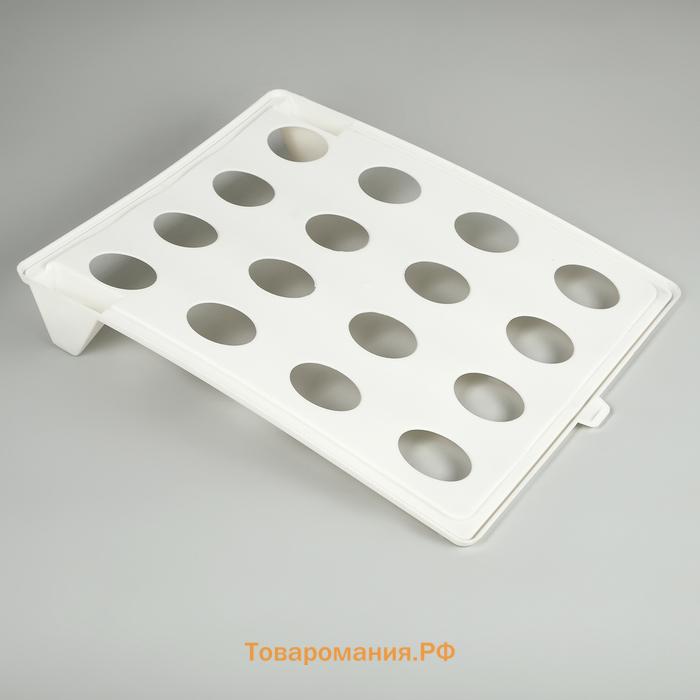 Разделитель для одежды , 35.5×28.5 см, белый