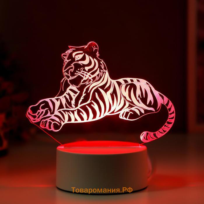 Светильник «Тигр» LED RGB от сети