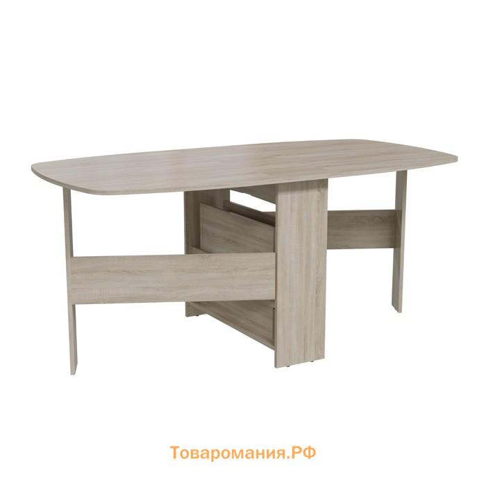 Стол книжка 880х300/900/1690/2280х740 Дуб сонома