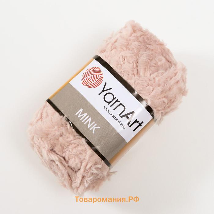 Пряжа "Mink" 100% полиамид 75м/50гр (331 бежевый)