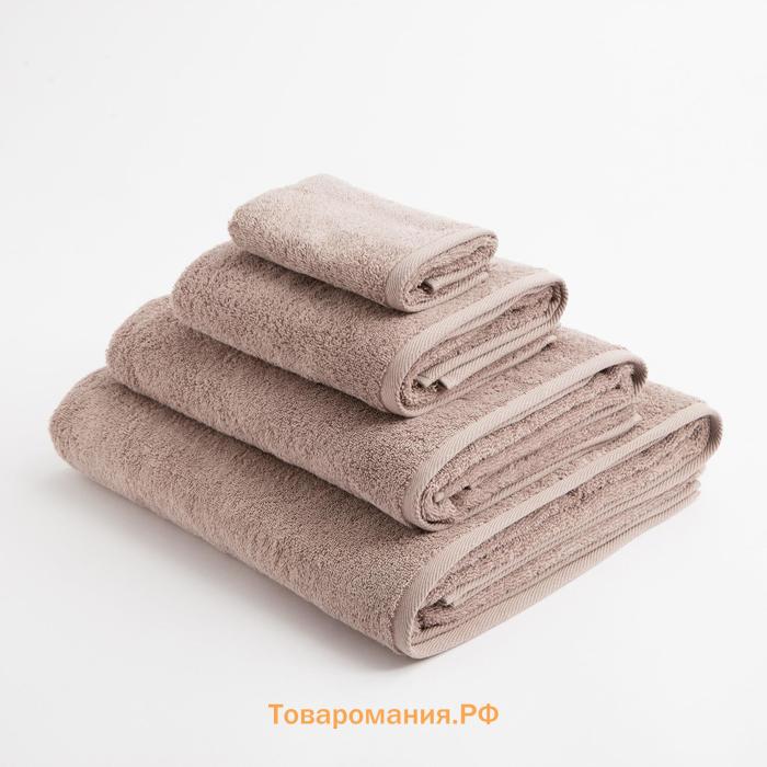 Полотенце махровое "" Organic Stone 100х150 см, 100% хлопок, 420гр/м2