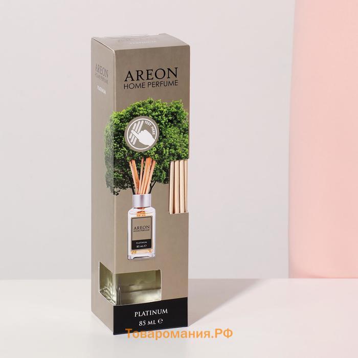 Диффузор ароматический для дома Areon Sticks LUX Platinum, 85 мл