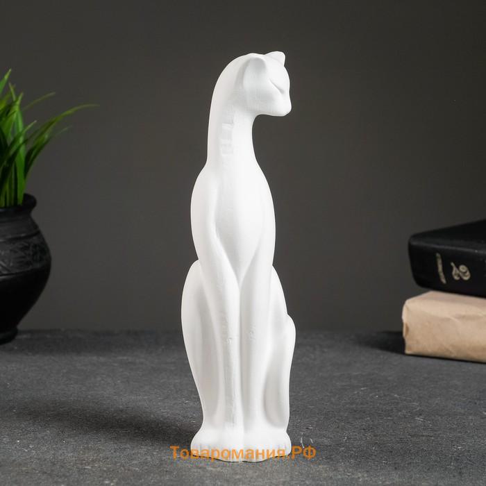 Фигурка гипс «Кошка сидит», 20×7×7 см