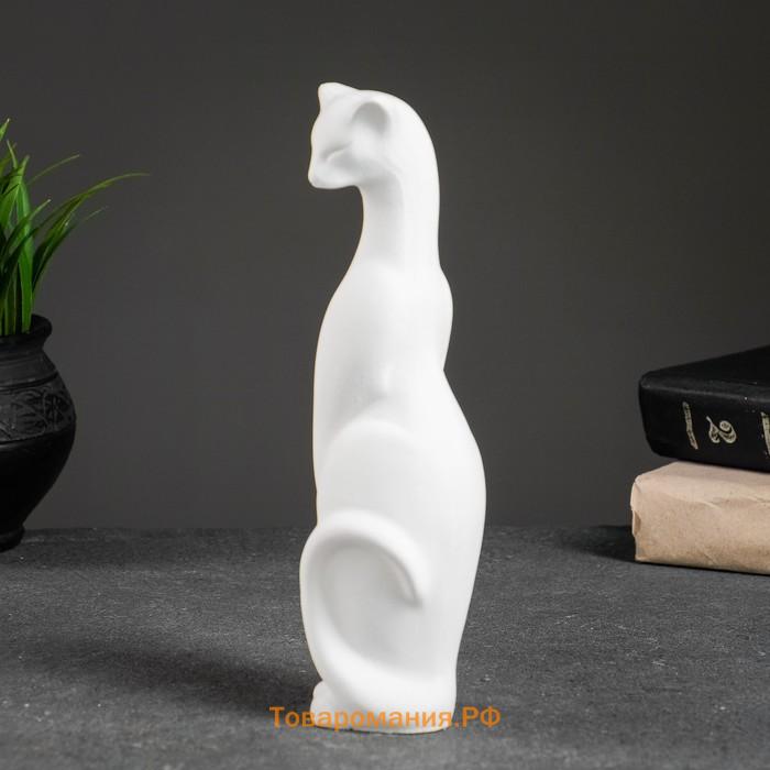 Фигурка гипс «Кошка сидит», 20×7×7 см