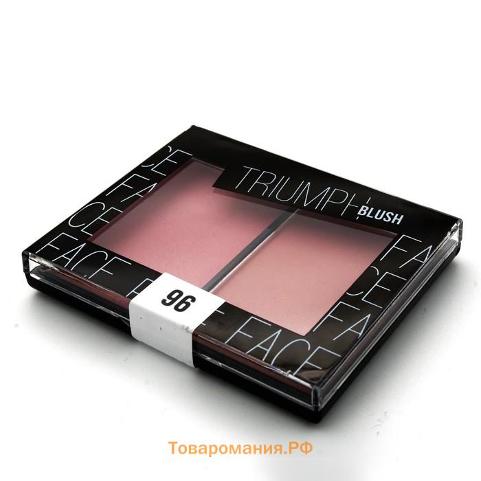 Румяна TF Blush, 2-цвета, тон 96 холодно коричневый/нежно-розовый металлик