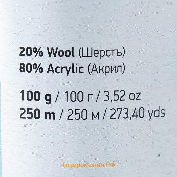 Пряжа "Ambiance" 80% акрил, 20% шерсть 250м/100г (158)