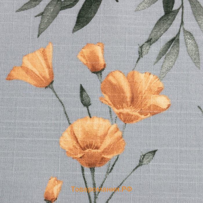 Фартук  Yellow poppies 60х70 см, 100% хлопок, репс 210 г/м2