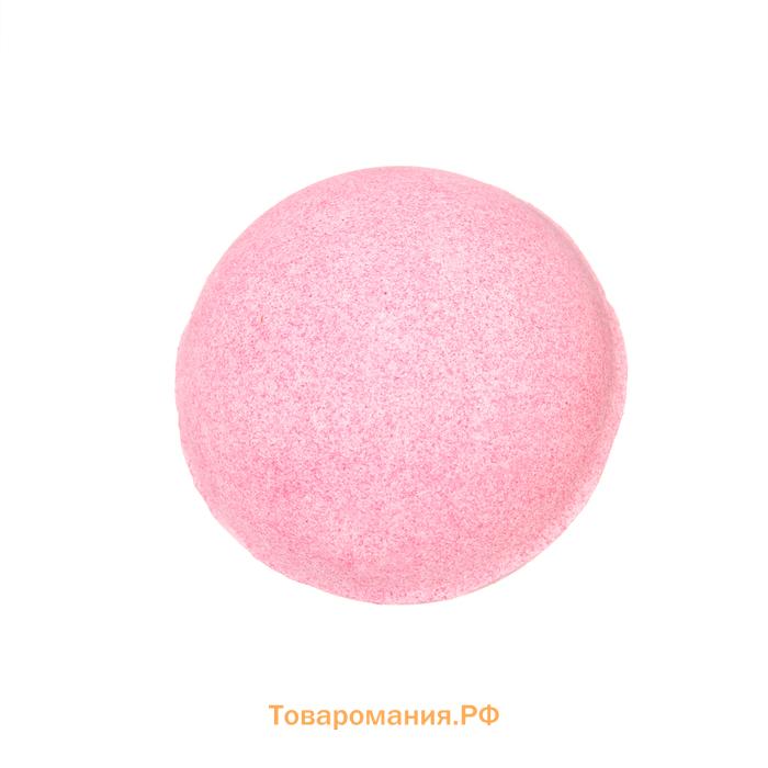 Бомбочка для ванны с сухоцветами розы, 110 г