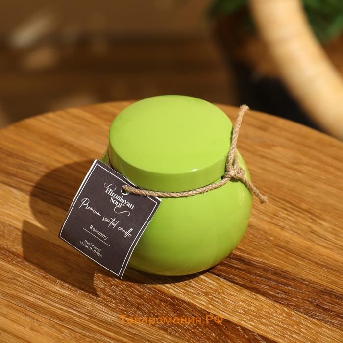 Свеча ароматическая в баночке, 150 г, парафин, rosemary