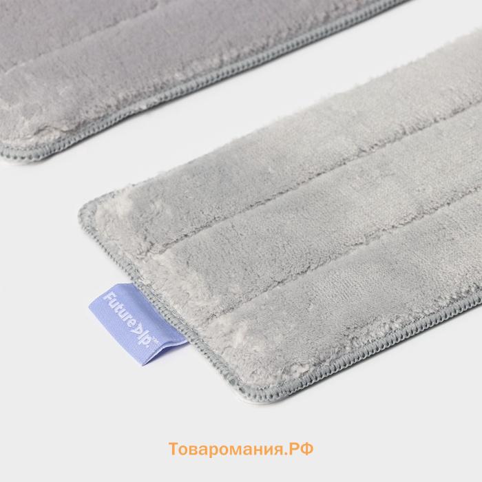 Насадки для плоской швабры Future Alp 4 clean system, 2 шт., 40.5×11.5 см