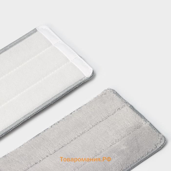 Насадки для плоской швабры Future Alp 4 clean system, 2 шт., 40.5×11.5 см