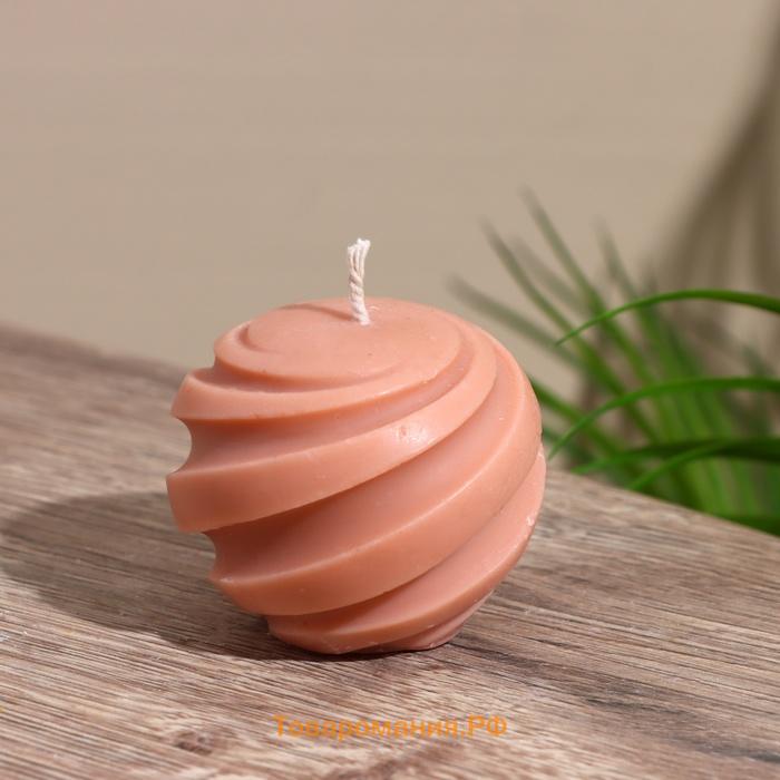Свеча «Шар», 5×5×5 см, соевый воск, МИКС