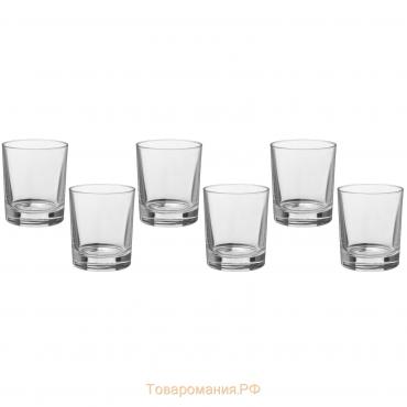 Набор стеклянных стаканов, 240 мл, 6 шт