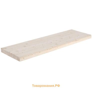Ступень для лестницы, хвоя сорт АВ, 40×300×1000 мм