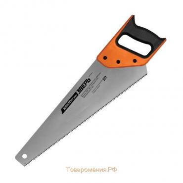 Ножовка "Кратон" HOBBY 2 03 01 017, 450 мм, шаг 7 мм, 2-гранные закаленные ТВЧ зубья