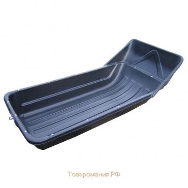 Сани волокуши CenterPlast 1450 с отбойником "LUX" с накладками, 171 x 75 x 56 см