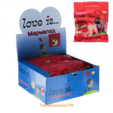 Мармелад Love Is «ЖуйМиксик», вишня-лимон, 20 г