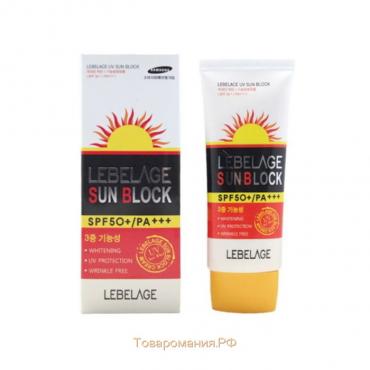 Солнцезащитный крем для лица Lebelage SPF50+/PA+++, 70 мл