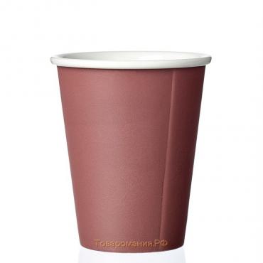 Чайный стакан VIVA Scandinavia Laurа, 200 мл, цвет бордо
