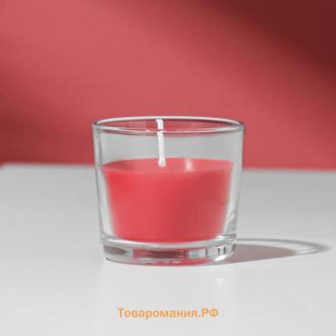Свеча ароматическая в стакане АЛАНИЯ "Гранат", 5,5 см