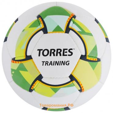 Футбольный мяч TORRES Training, F323955, ручная сшивка, 32 панели, р. 5, PU