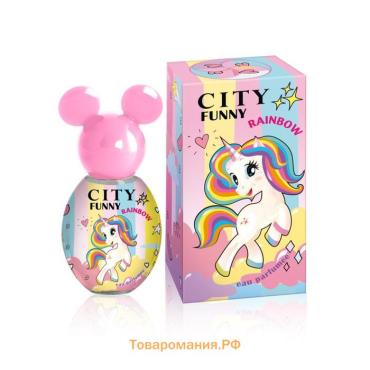 Душистая детская вода City Funny Rainbow, 30 мл