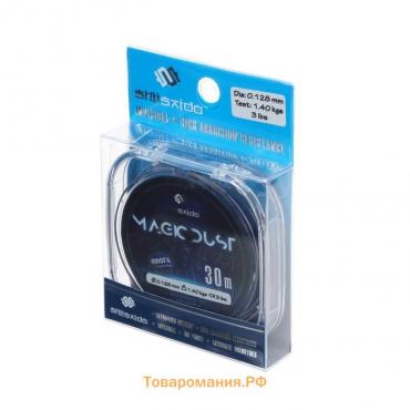 Леска Shii Saido Magic Dust, диаметр 0.128 мм, тест 1.40 кг, 30 м, хамелеон